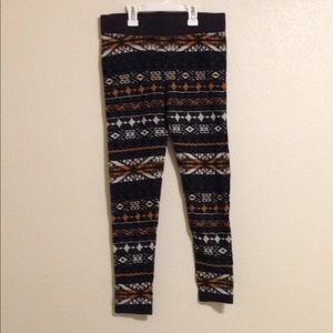 Free People Patterned Leggings